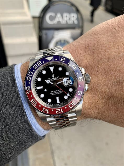 rolex gmt master ii 126710blro|rolex 126710blro review.